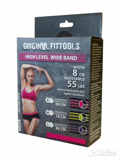 Мини-эспандер Original FitTools EOS, размер L