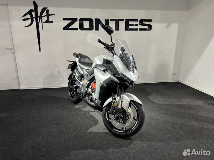 Дорожный мотоцикл Zontes ZT350-X1 silver новый
