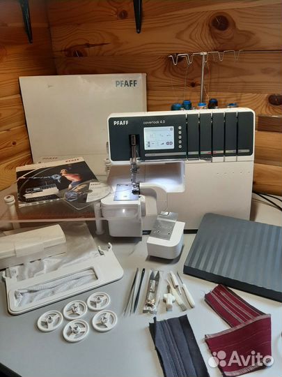 Коверлок pfaff 4.0