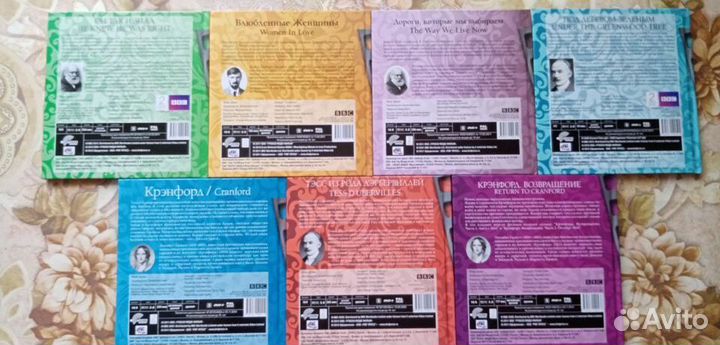 Коллекция великие кинороманы на DVD новые