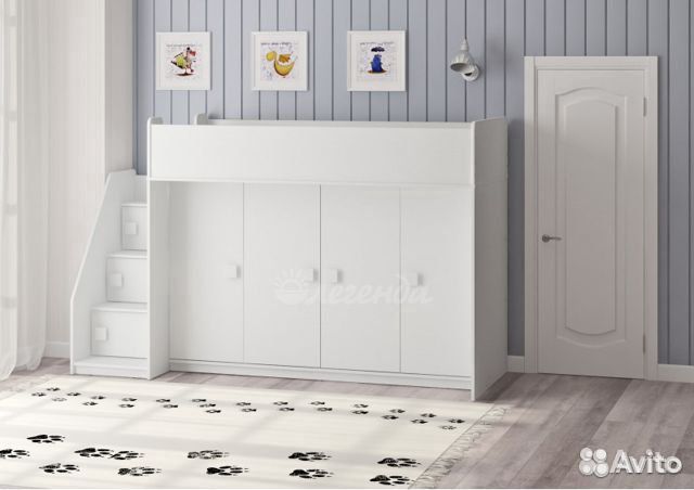 Кровать чердак