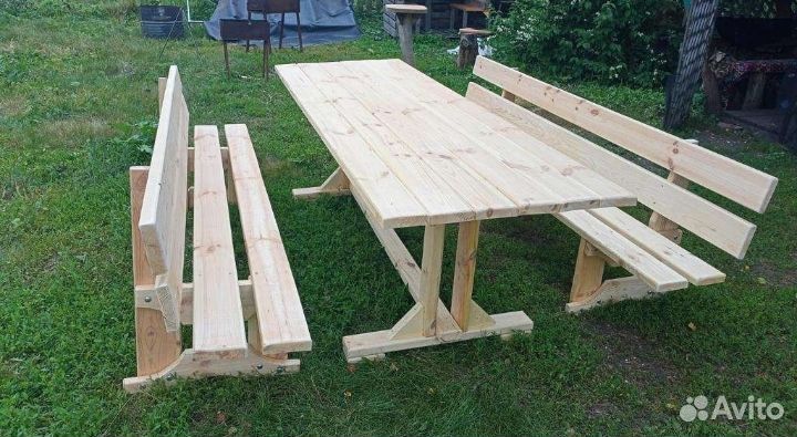 Столы/лавочки/скамейки