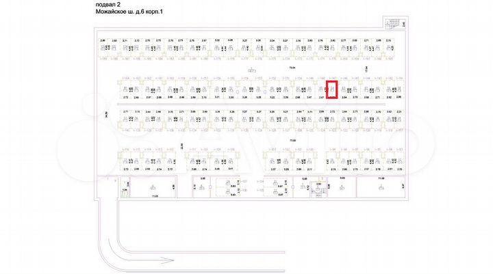 Машиноместо, 11 м²