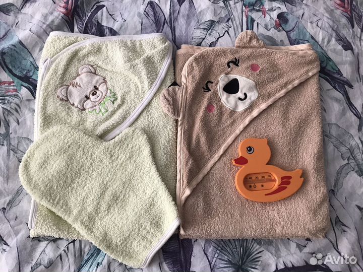 Полотенце-уголок для малыша