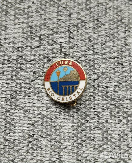 Значок - Cuba - Куба - Rio Cristal. Рио Кристал. К