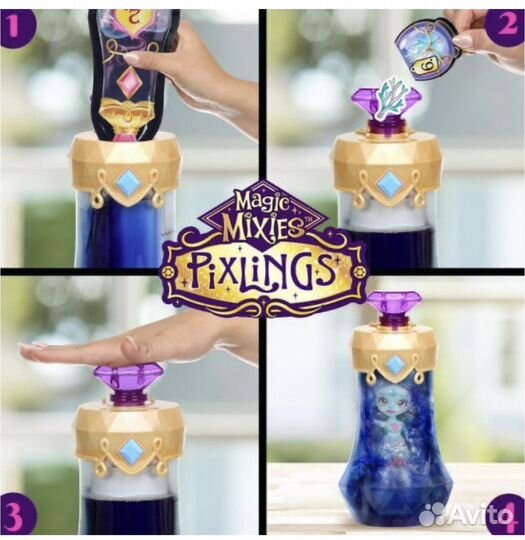 Magic Mixies Кукла в бутылке PixLings