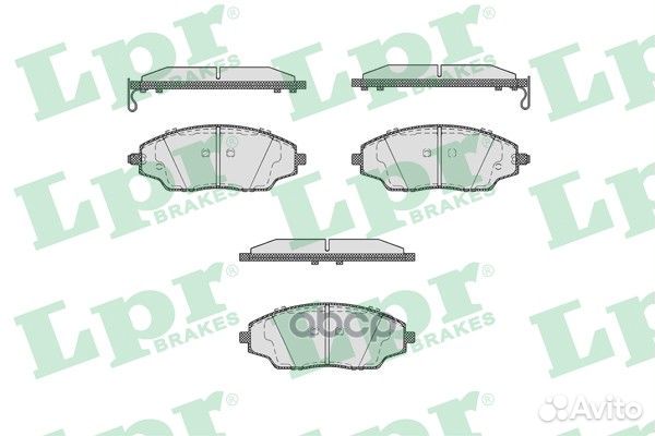 Колодки тормозные chevrolet aveo 11/cobalt 13