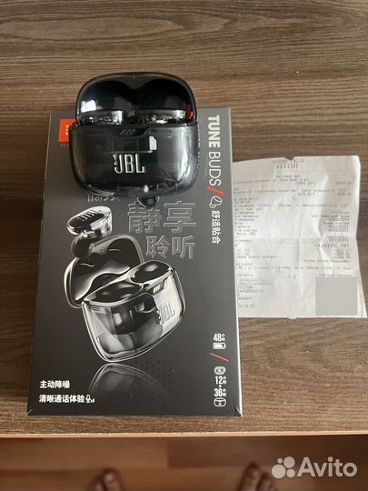 Беспроводные наушники jbl Tune Buds Black