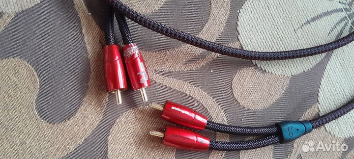 Межблочный кабель rca audioquest golden Gate 150см