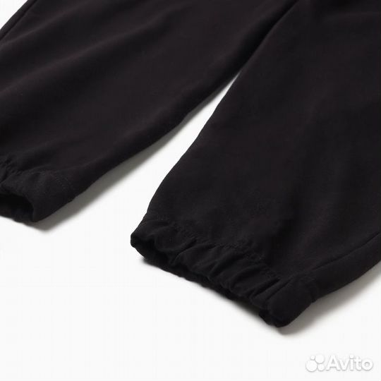 Брюки женские, цвет черный, р-р 50