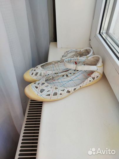 Балетки ecco 39 размер