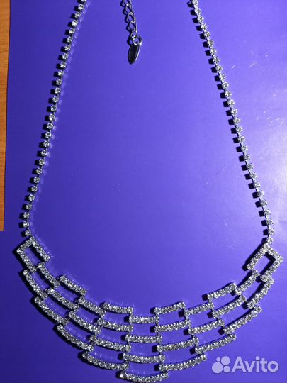 Изящное вечернее колье