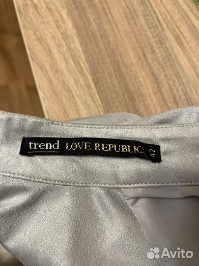 Love republic топ серебристый