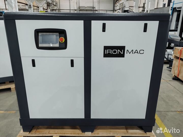 Винтовой компрессор Ironmac с частотником 5.200 л