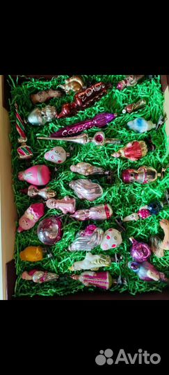 Елочные игрушки СССР