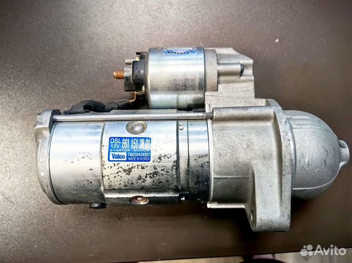 Б/У Б/У Стартер TM000A34001 ssang yong