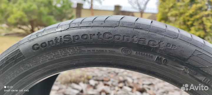 Continental ContiSportContact 275/35 R20 и 245/40 R20