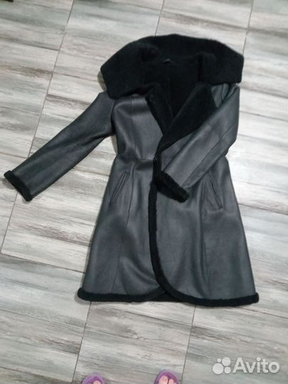 Женская натуральная дубленка 50-52 рр