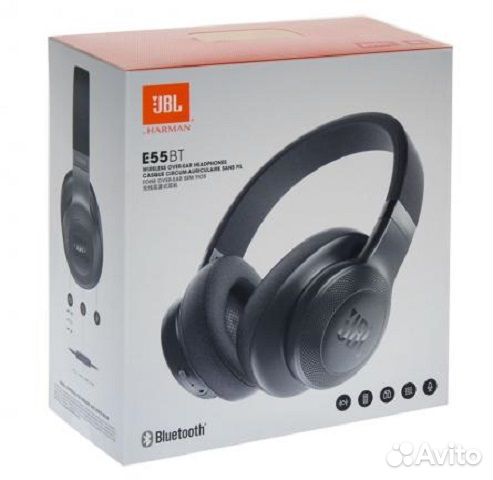 Наушники JBL E55BT BLK