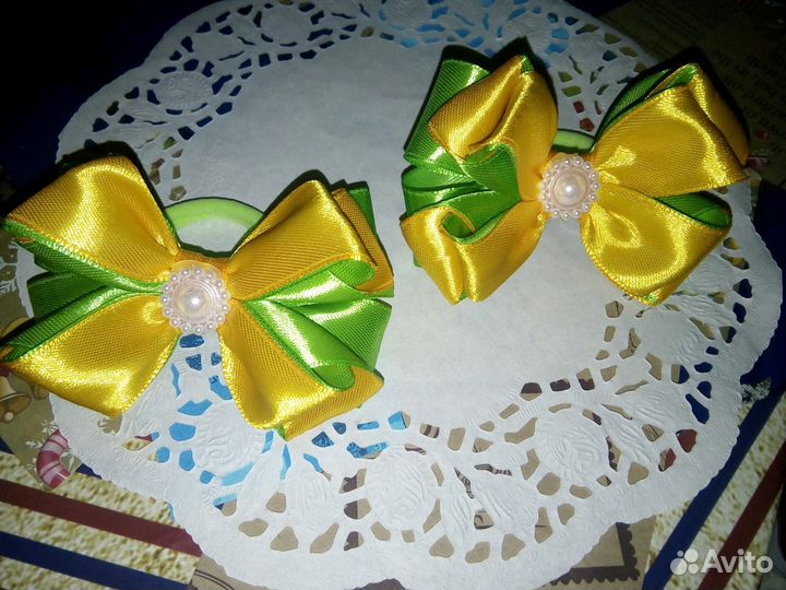 Бантики из лент