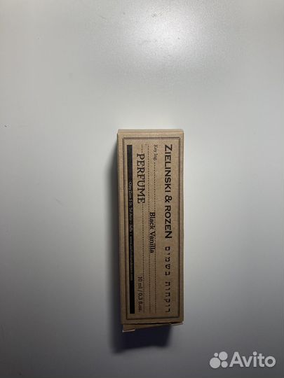 Zielinski&Rozen, духи, black vanilla, 10 мл