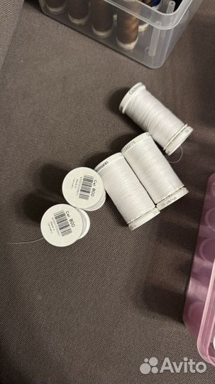 Нитки швейные