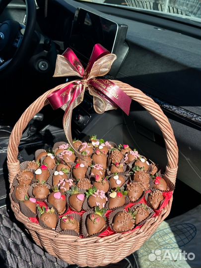 Клубника в шоколаде доставка 24