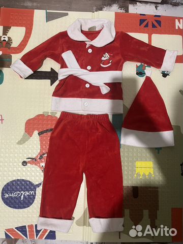 Новогодний костюм деда мороза