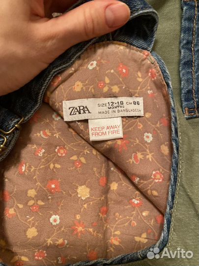 Джинсовый Сарафан Zara 86