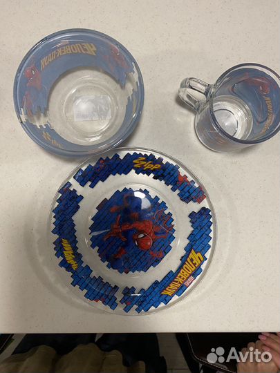 Посуда чашка тарелка блюдце стакан человек паук