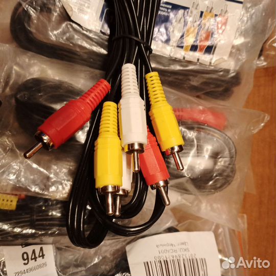 Кабель 3rca-3rca