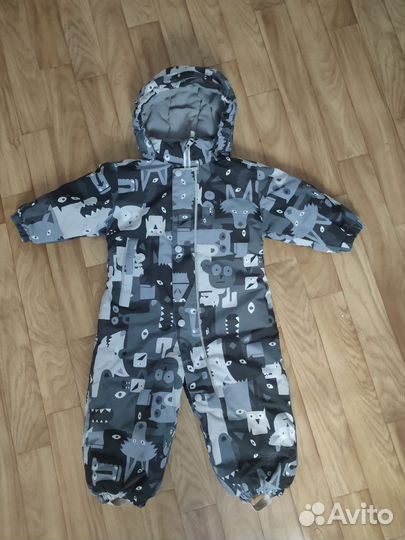 Зимний комбинезон 80 86 для мальчика