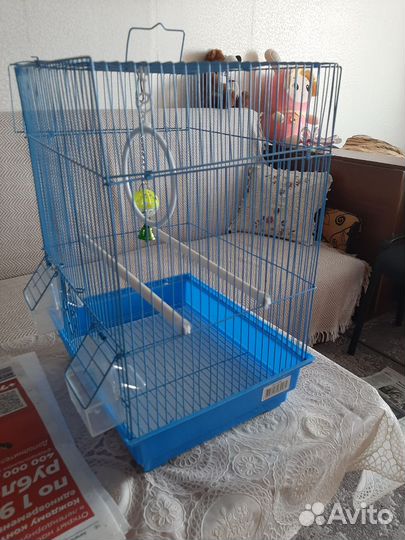 Клетка для волнистого попугая