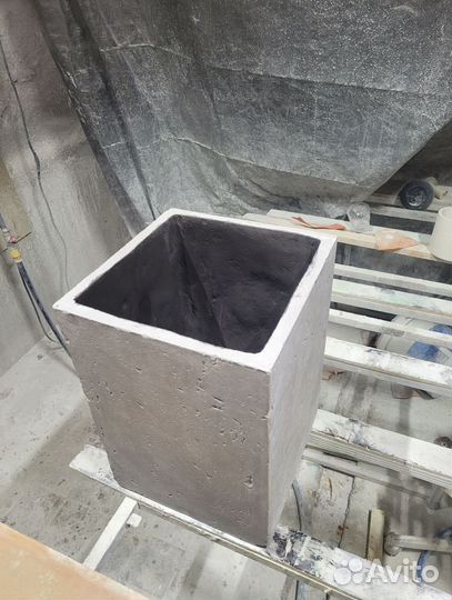 Бетонные кашпо