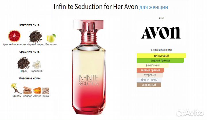 INfinite Moment seduction avon Инфинит Момент