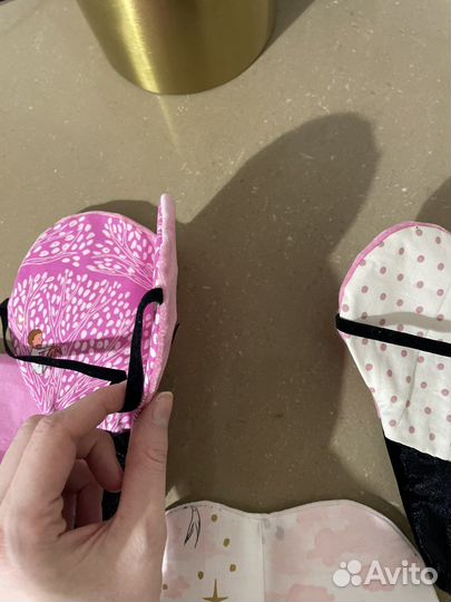 Маска карнавальная фламинго