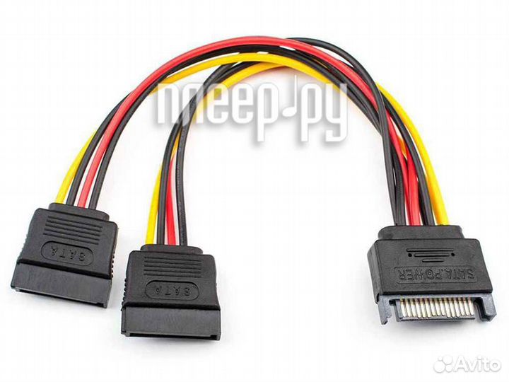 ATcom SATA Power to 2xPower SATA 0.20m AT4366
