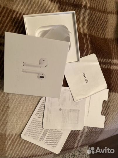 Коробка от airpods model a2032