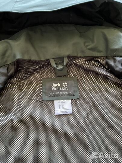 Куртка jack wolfskin texapore 3 в 1