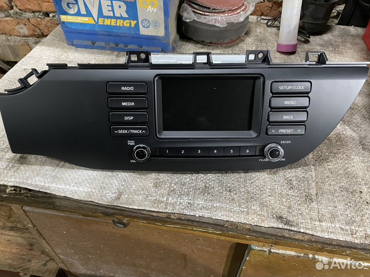 Магнитолу киа рио4 / икс лайн, 2019 г.в, оригинал