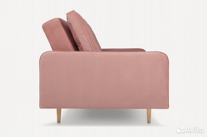 Раскладной диван Арил Velvet Pink