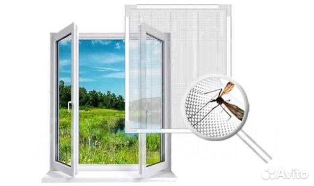 Москитные сетки на окна