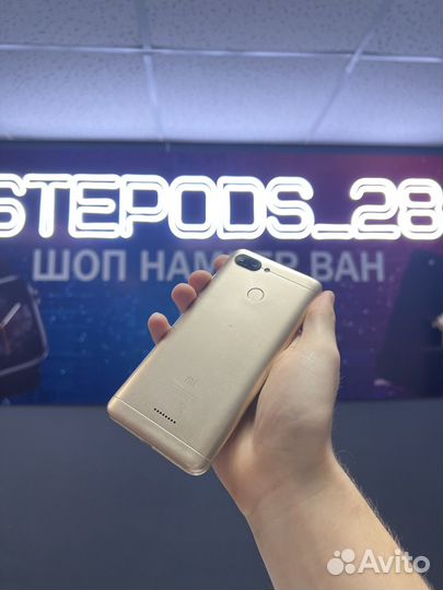 Xiaomi Redmi 6, 3/64 ГБ