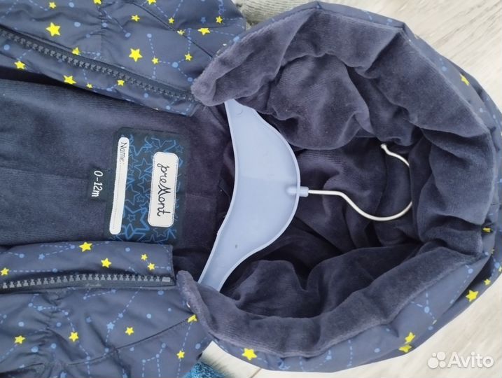 Комбинезон-трансформер демисезонный 0-12 мес