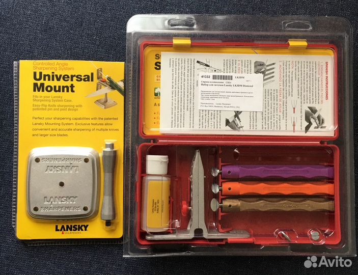 Продаю lansky точильная система 3 камня и штатив