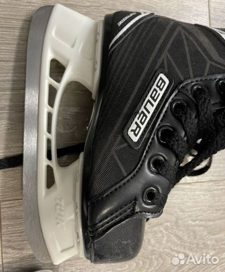 Детские Коньки хоккейные bauer supreme