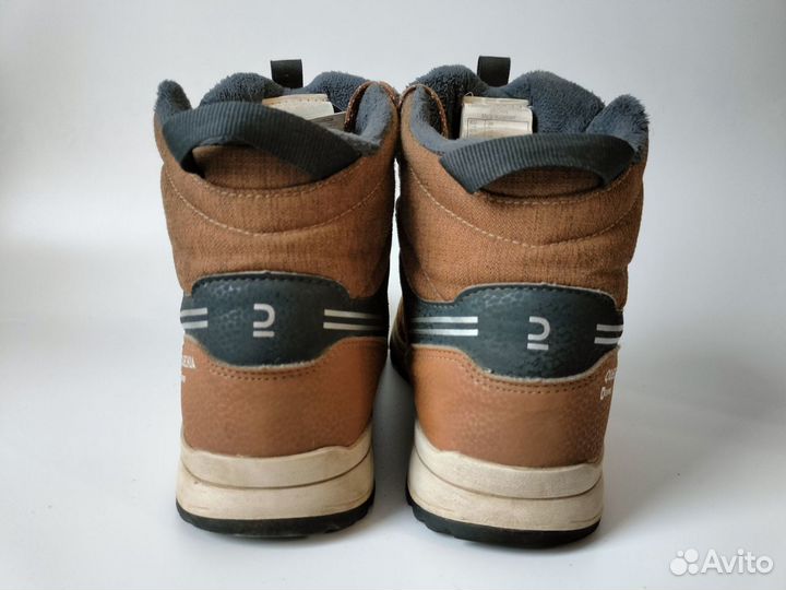 Ботинки Queshua осень-зима детские 37.5 размера