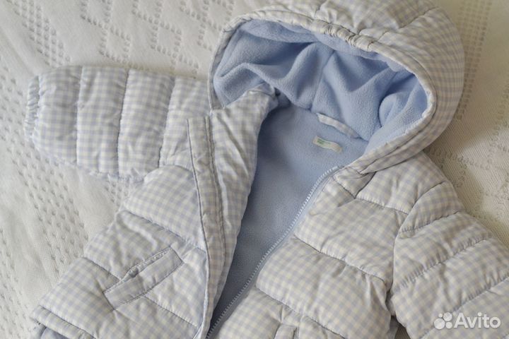 Детская демисезонная куртка benetton 68-74