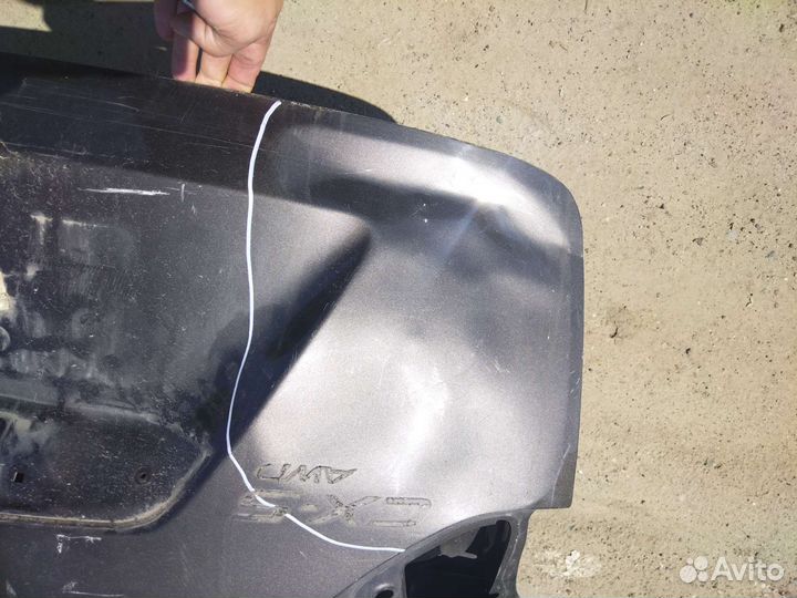 Крышка багажника мазда сх 5 голубая