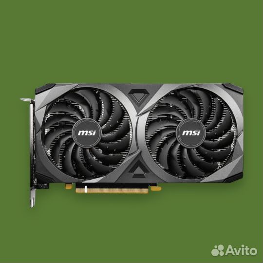 Новая видеокарта MSI RTX 3060 ventus 2X 12G